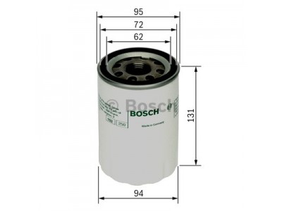 F026407084 - Olejový filter BOSCH