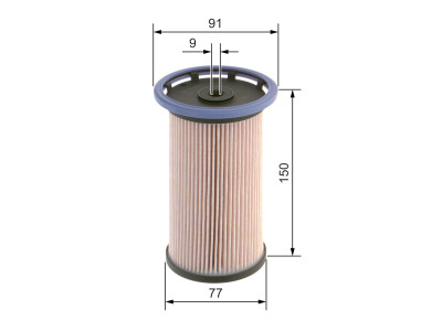 1457070014 - Palivový filter BOSCH