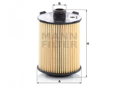 HU8014Z - Olejový filter MANN