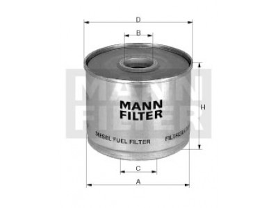 P935/2x - Palivový filter MANN