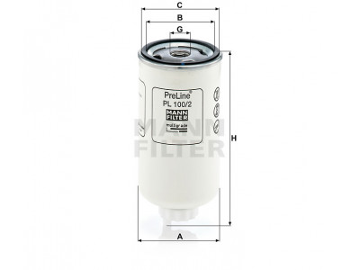 PL100/2 - Palivový filter MANN