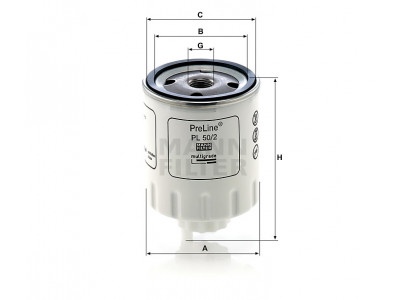 PL50/2 - Palivový filter MANN
