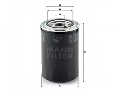W10703 - Palivový filter MANN