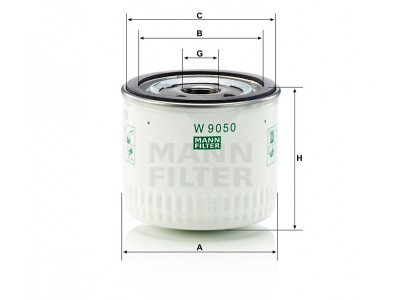 W9050 - Palivový filter MANN