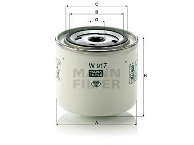 W917 - Palivový filter MANN