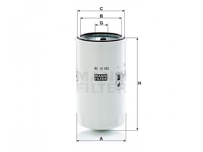WD10002 - Palivový filter MANN
