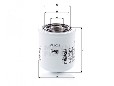 WH9004 - Palivový filter MANN