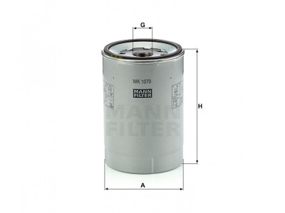 WK1070X - Palivový filter MANN
