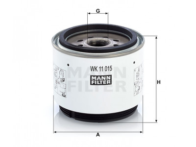 WK11015x - Palivový filter MANN