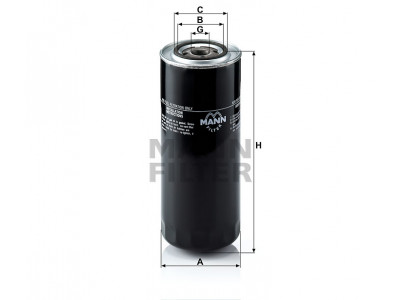 WK11102/5 - Palivový filter MANN