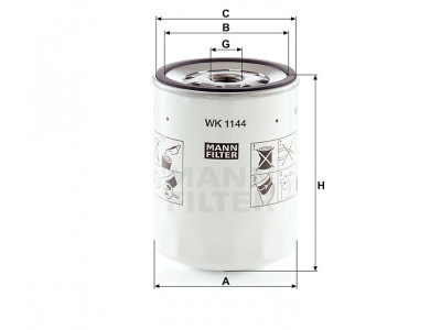 WK1144 - Palivový filter MANN