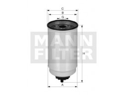 WK12002 - Palivový filter MANN