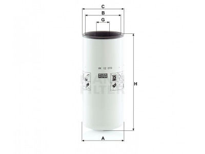 WK12010 - Palivový filter MANN