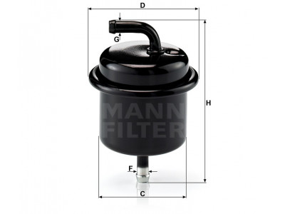 WK710 - Palivový filter MANN
