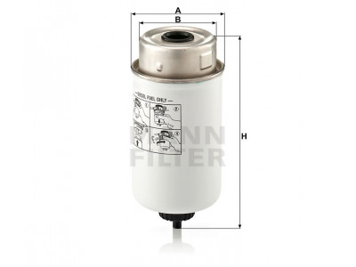WK8014 - Palivový filter MANN