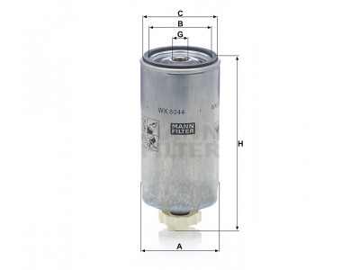 WK8044x - Palivový filter MANN