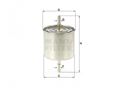 WK8046 - Palivový filter MANN
