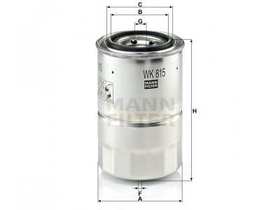 WK815X - Palivový filter MANN