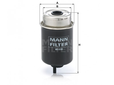 WK8185 - Palivový filter MANN