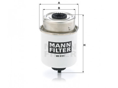 WK8191 - Palivový filter MANN