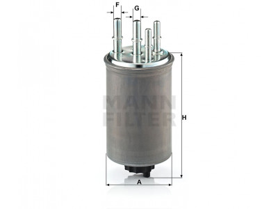 WK829/5 - Palivový filter MANN