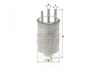 WK829/6 - Palivový filter MANN