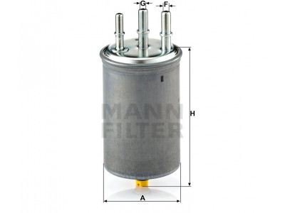 WK829/7 - Palivový filter MANN