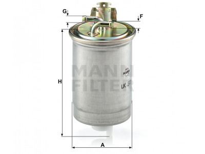 WK841 - Palivový filter MANN