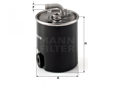 WK842/18 - Palivový filter MANN