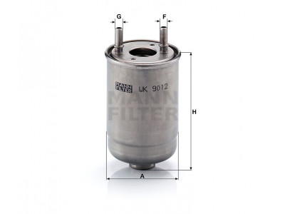 WK9012X - Palivový filter MANN