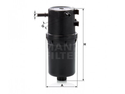 WK9016 - Palivový filter MANN