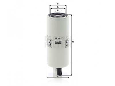 WK9017x - Palivový filter MANN