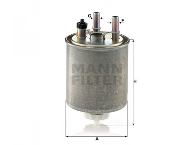 WK9022 - Palivový filter MANN