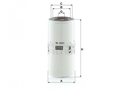 WK9037x - Palivový filter MANN