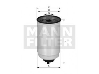 WK9041x - Palivový filter MANN