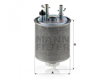 WK918/1 - Palivový filter MANN