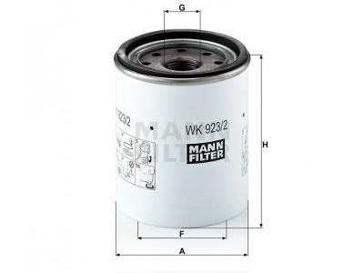 WK923/2x - Palivový filter MANN