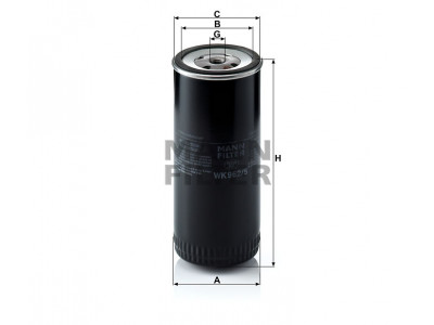 WK962/5 - Palivový filter MANN