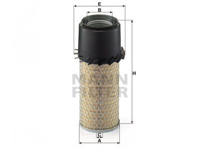 C1188 - Vzduchový filter MANN