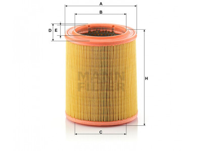 C1472 - Vzduchový filter MANN