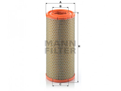 C16247/1 - Vzduchový filter MANN