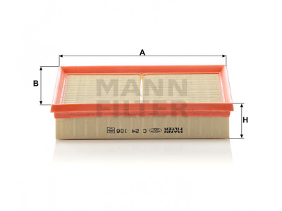 C24106 - Vzduchový filter MANN