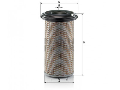 C24650/3 - Vzduchový filter MANN