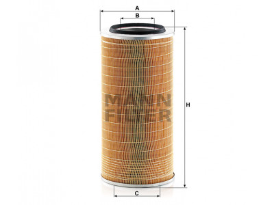 C24650/8 - Vzduchový filter MANN