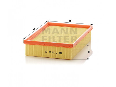 C25101/1 - Vzduchový filter MANN