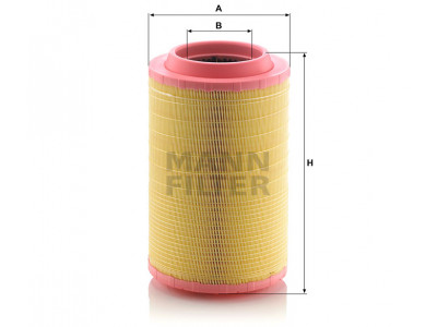 C25860/8 - Vzduchový filter MANN
