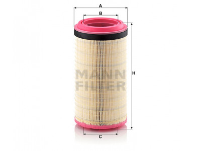 C25900 - Vzduchový filter MANN