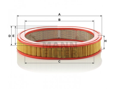 C2942 - Vzduchový filter MANN