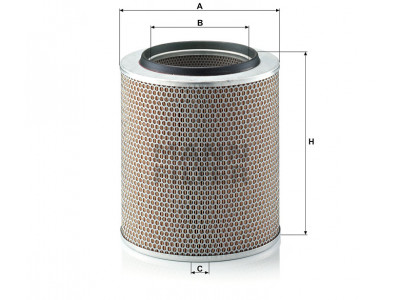 C30873 - Vzduchový filter MANN