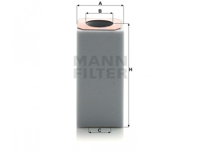 C8004 - Vzduchový filter MANN